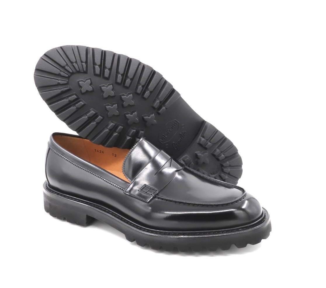 Penny Loafers - Josiah Polido Noir